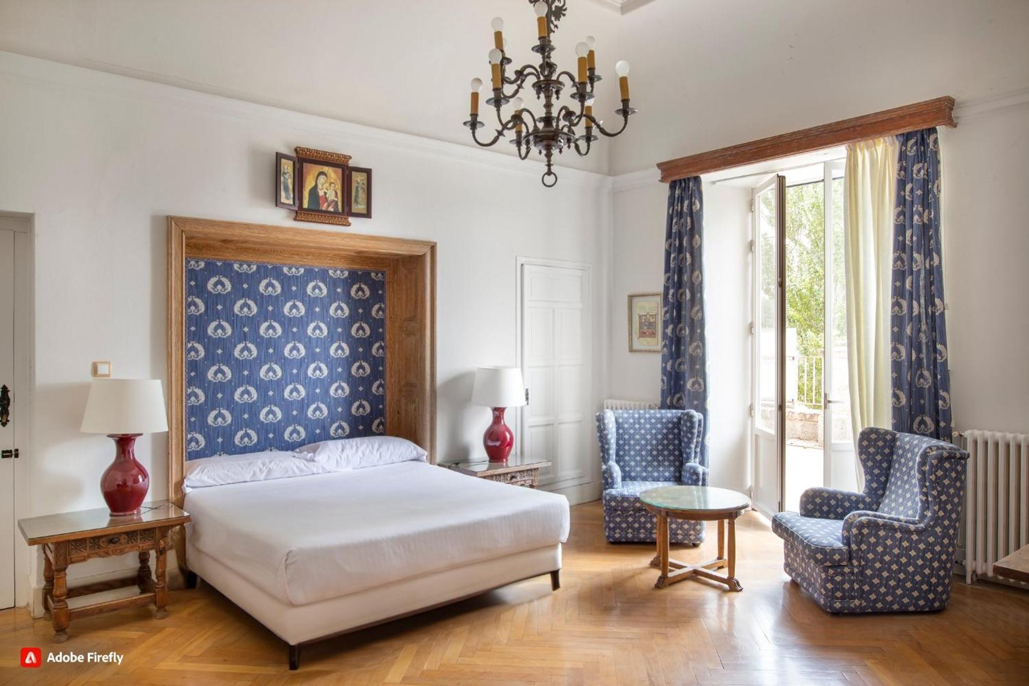 Hospederia Santa Cruz Hotell San Lorenzo de El Escorial Eksteriør bilde